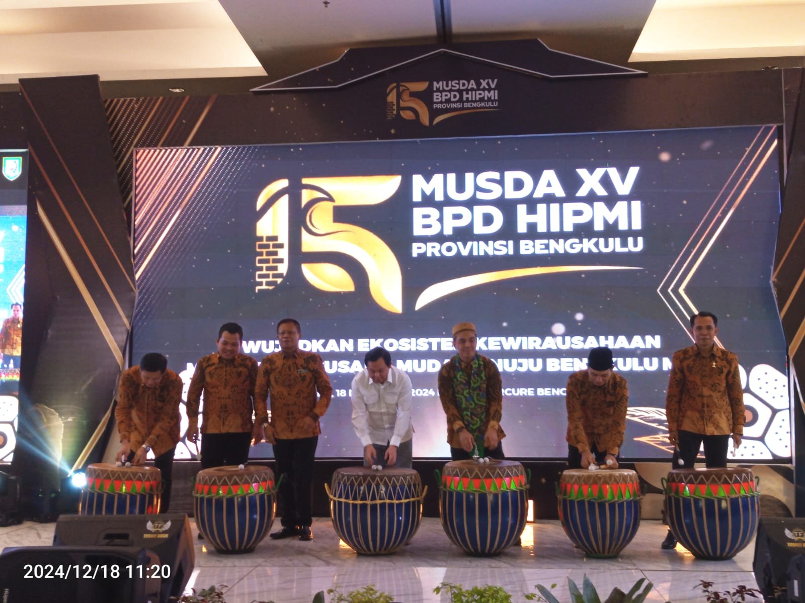 Pembukan Musda HIPMI Bengkulu